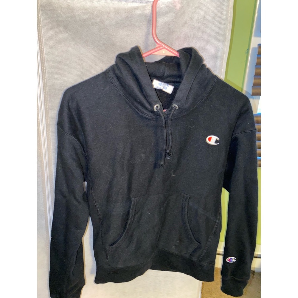 A Champion sweatshirt